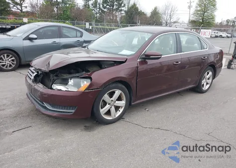 2012 Volkswagen Passat 2.5L Se from USA, damaged, VIN 1VWBH7A37CC068301